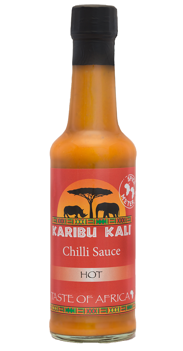 Karibu Kali | Red Hot Pepper Sauce with African Spices